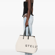 Stella McCartney Logo Canvas Tote Bag