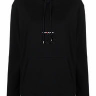 Saint Laurent Logo Print Hoodie