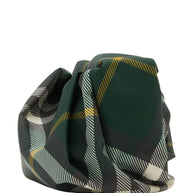 Burberry Ruched Rose Clutch Bag