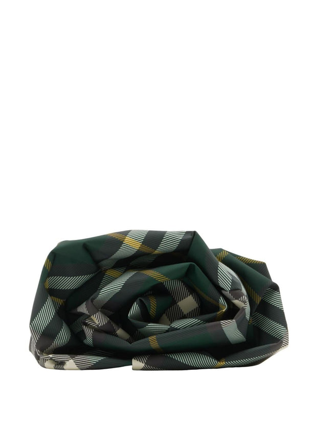 Burberry Ruched Rose Clutch Bag