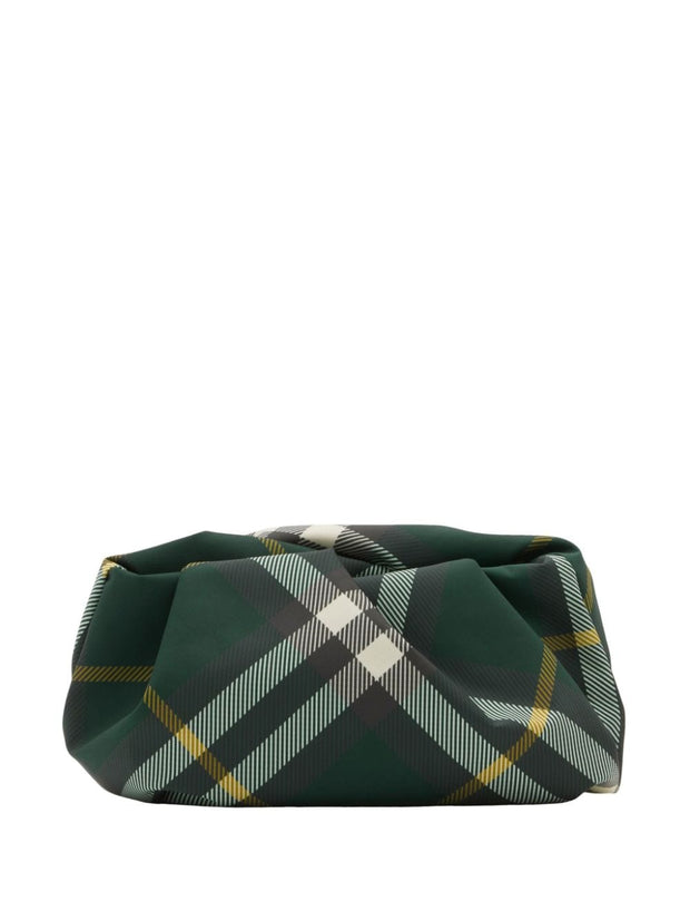 Burberry Ruched Rose Clutch Bag