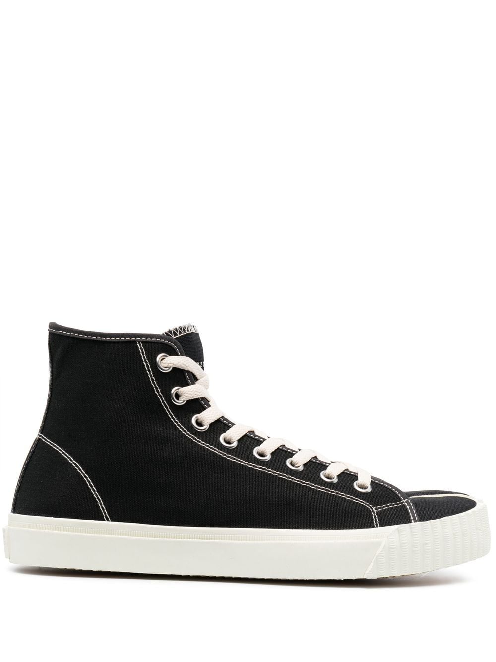 Maison Margiela Tabi Canvas High Top Sneakers