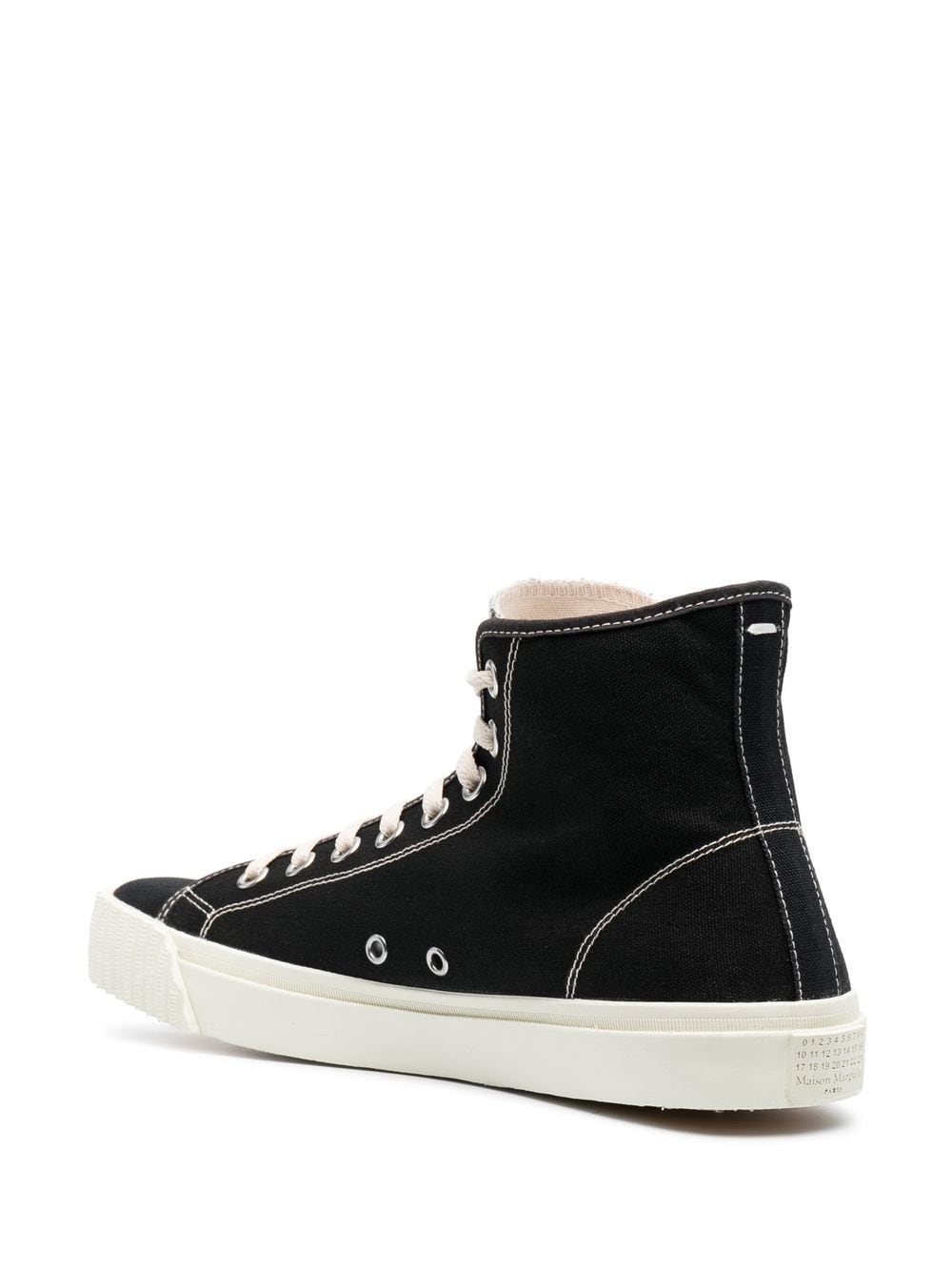 Maison Margiela Tabi Canvas High Top Sneakers