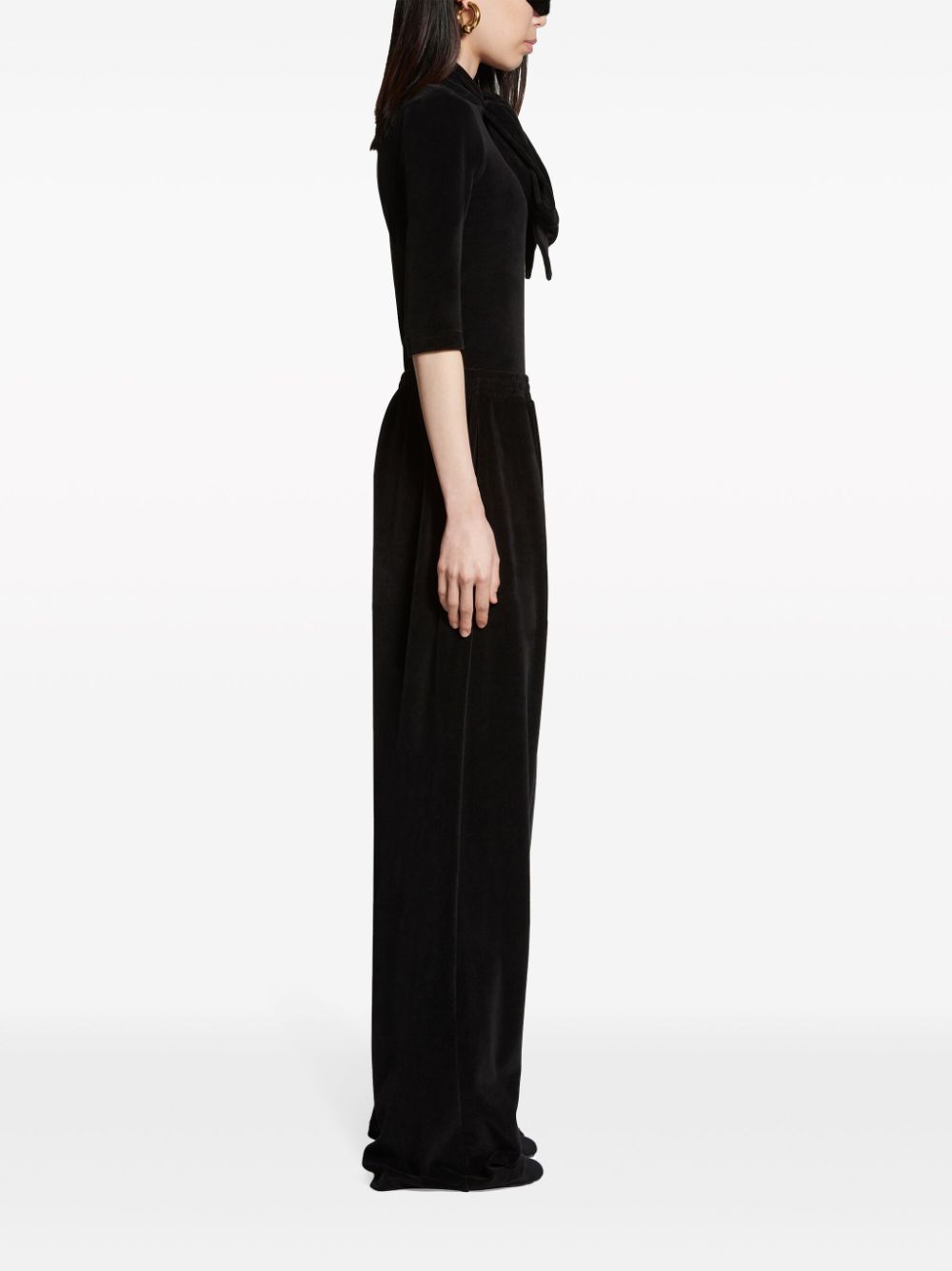 Balenciaga Logo Embroidered Track Pants