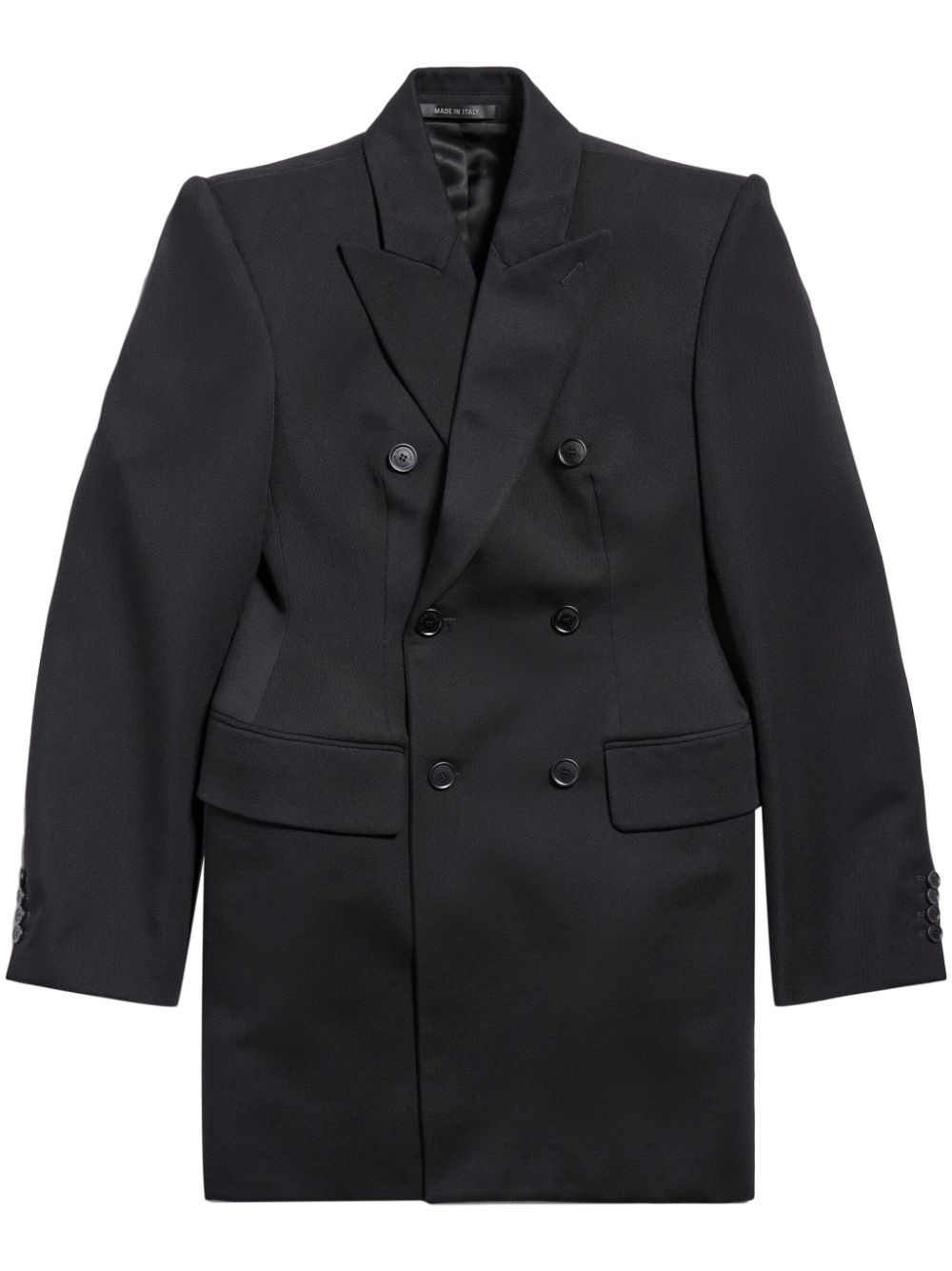 Balenciaga Double Breasted Jacket - Black