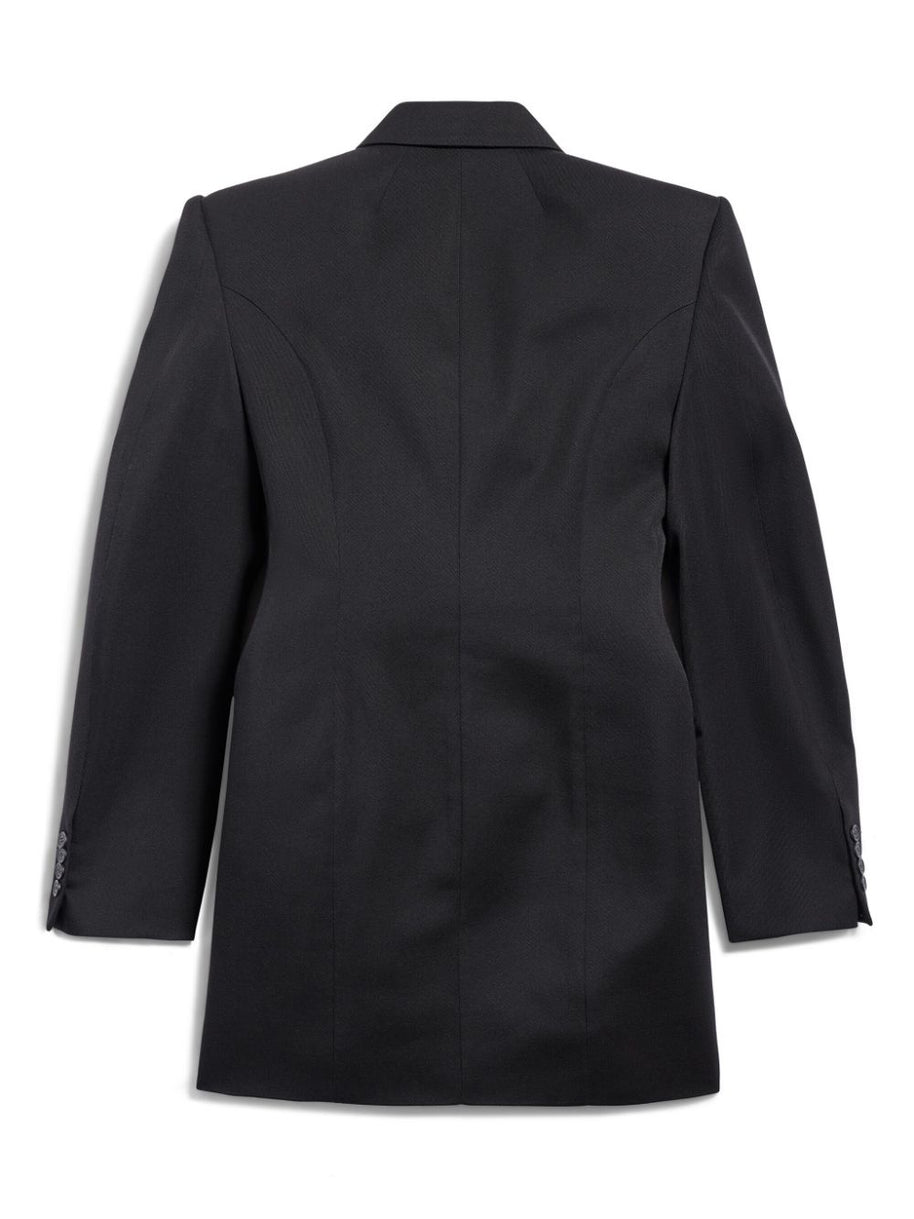 Balenciaga Double Breasted Jacket - Black