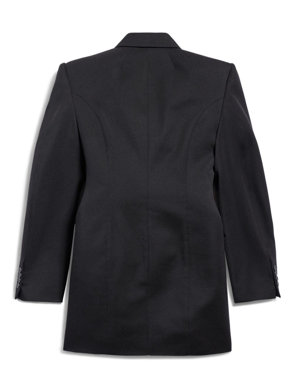 Balenciaga Double Breasted Jacket - Black
