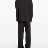 Balenciaga Single Breasted Wool Blazer