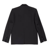 Balenciaga Single Breasted Wool Blazer