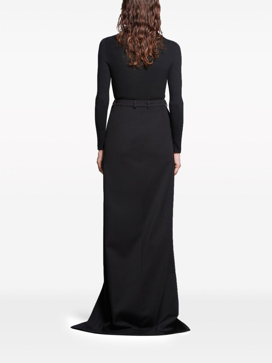 Balenciaga Long Skirt - Black