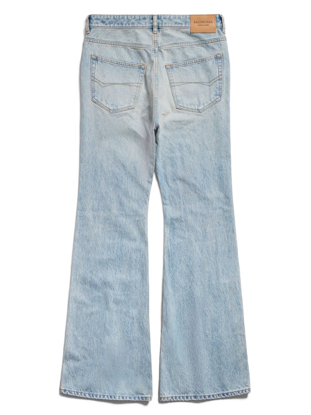 Balenciaga Wide Leg Jeans - Clear Blue