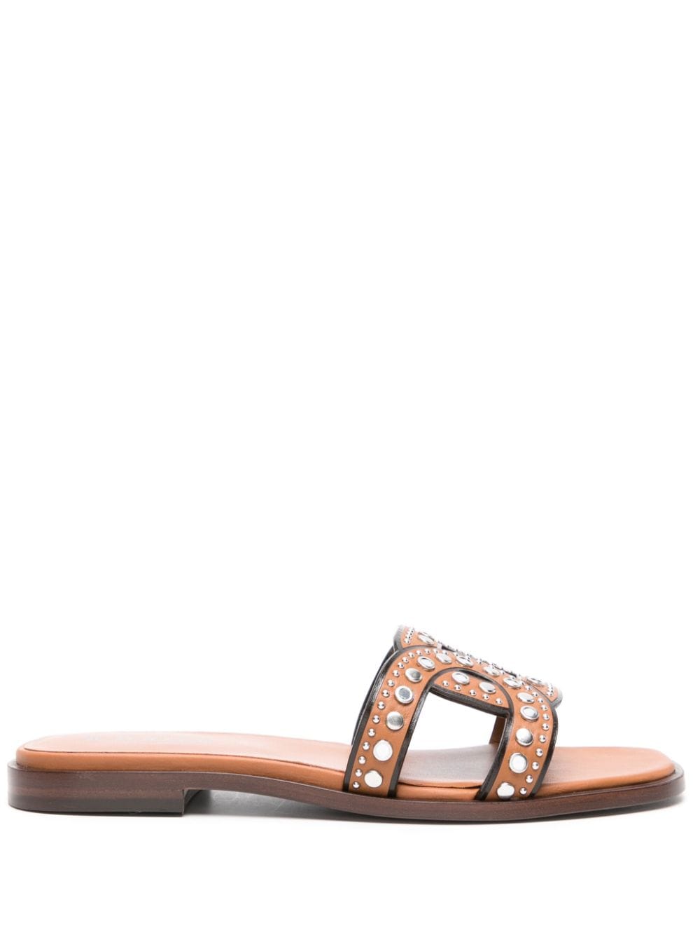 Tod's Studded Leather Sandals