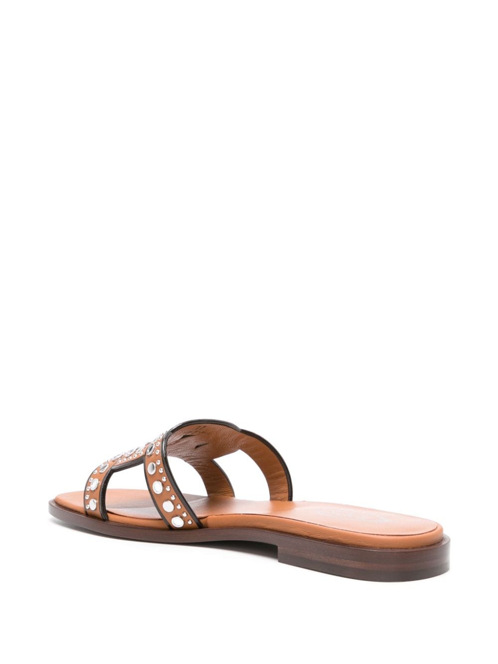 Tod's Studded Leather Sandals