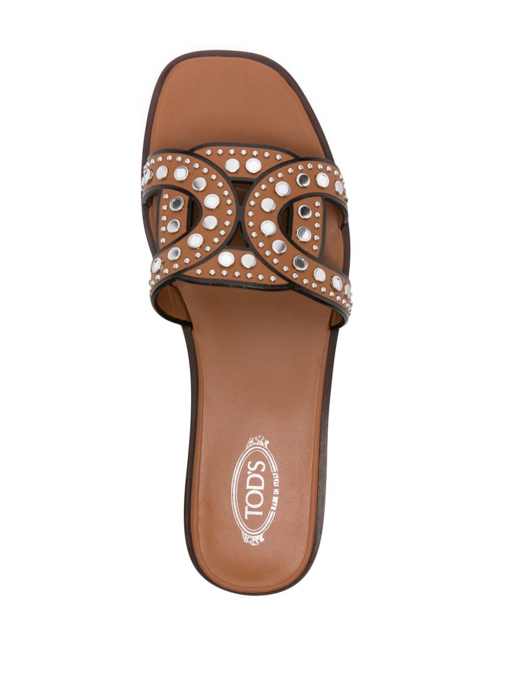 Tod's Studded Leather Sandals