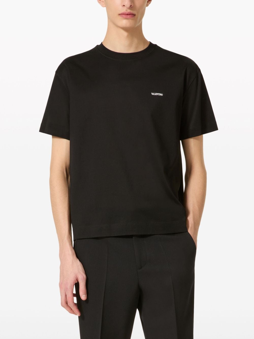 Valentino Cotton T-shirt Black