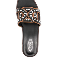 Tod's Studded Leather Sandals