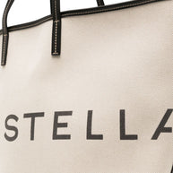 Stella McCartney Logo Canvas Tote Bag