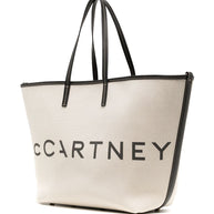 Stella McCartney Logo Canvas Tote Bag