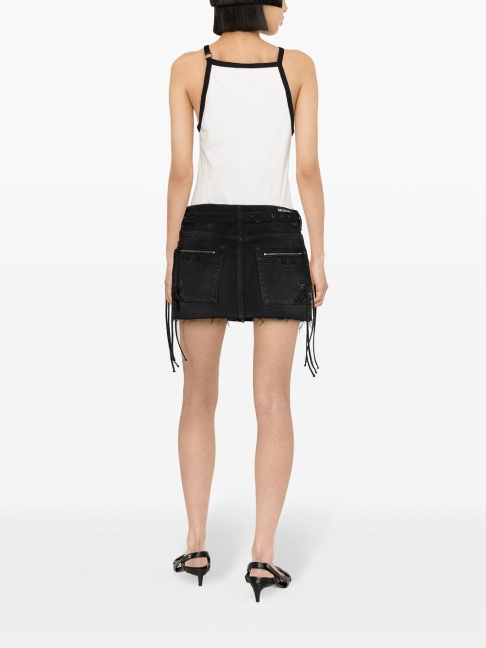 Courreges Cotton Jersey Halterneck Top