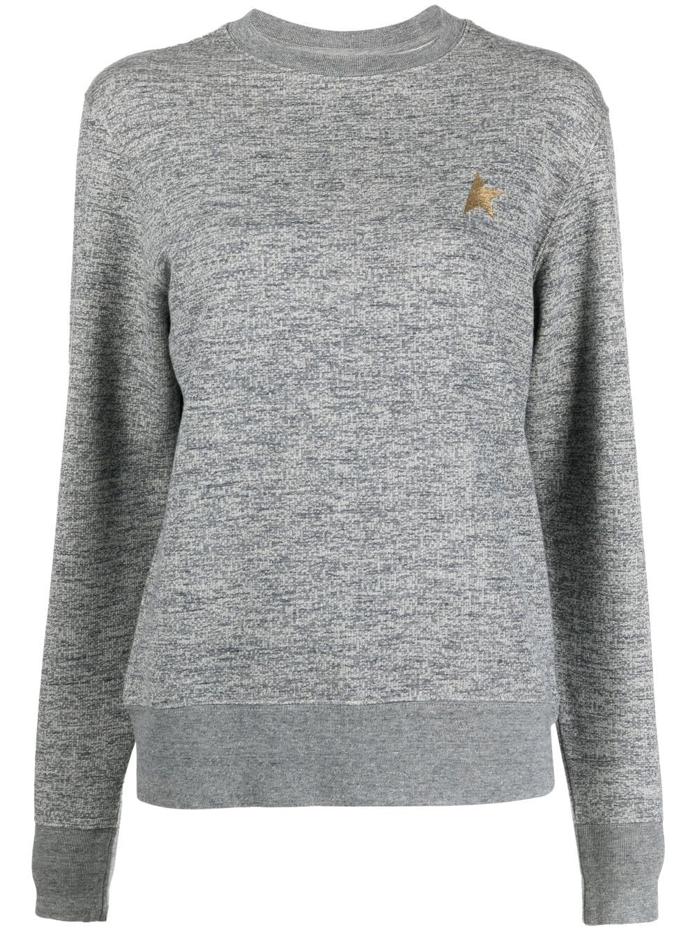 Golden Goose Star Print Sweatshirt Grey