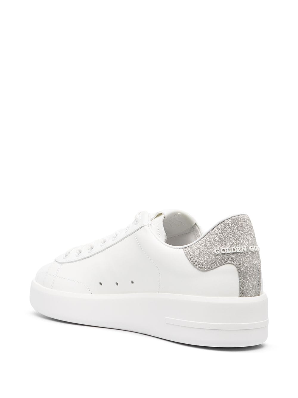 Golden Goose Purestar Sneakers Silver