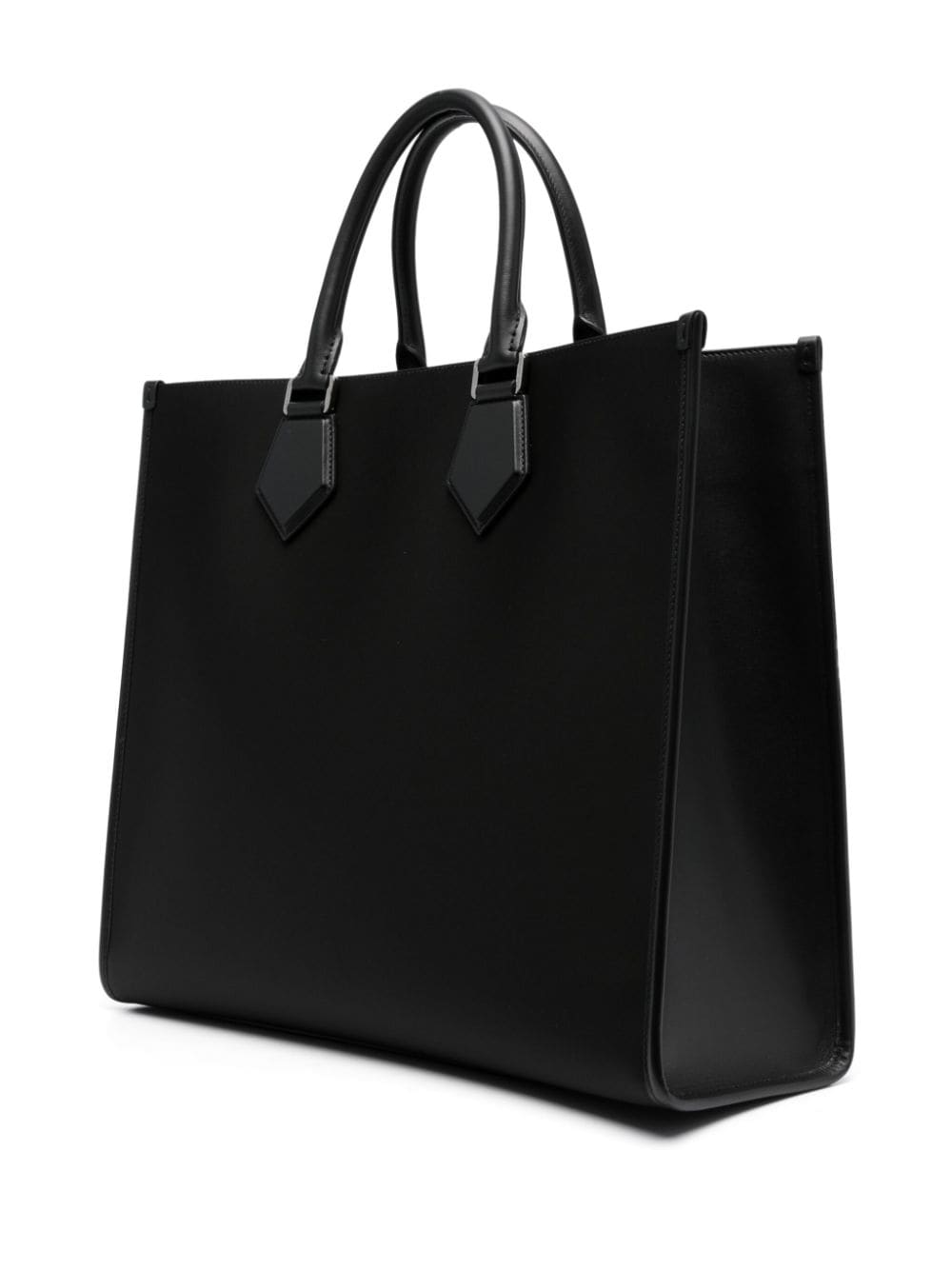 Dolce & Gabbana Nylon Logo Tote Bag Black