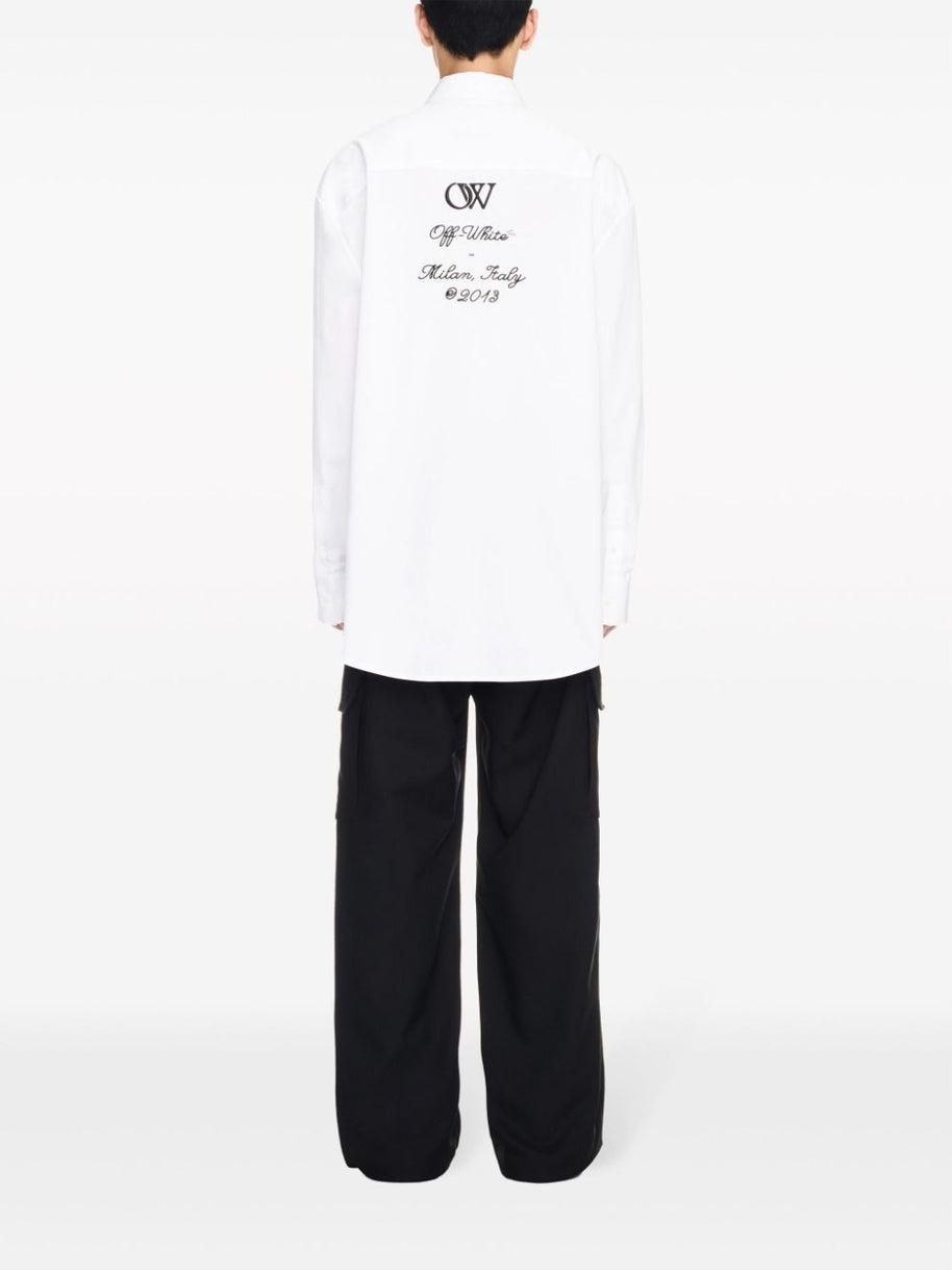 Off White Shirt - White