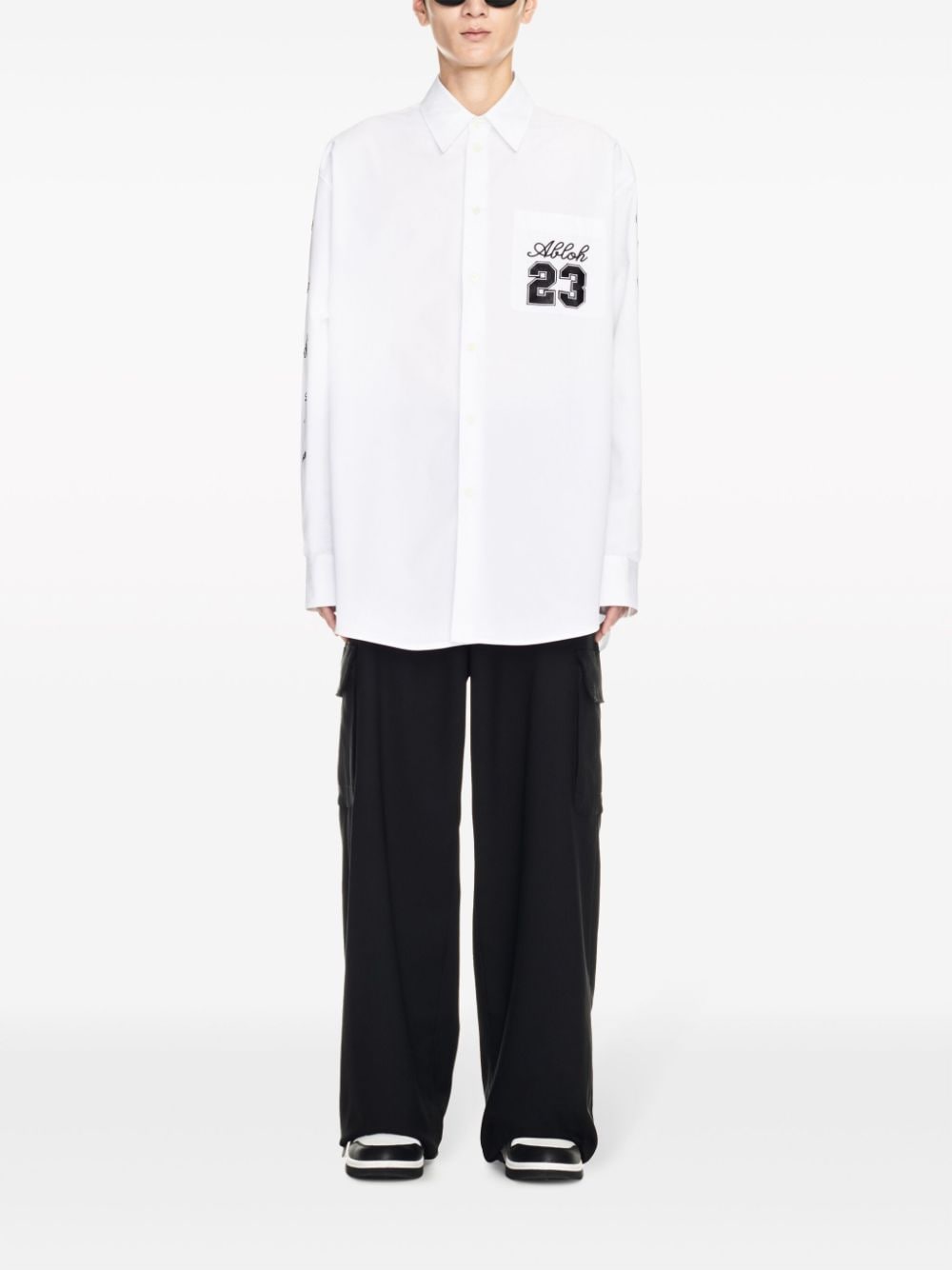 Off White Shirt - White