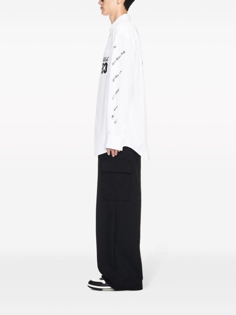 Off White Shirt - White
