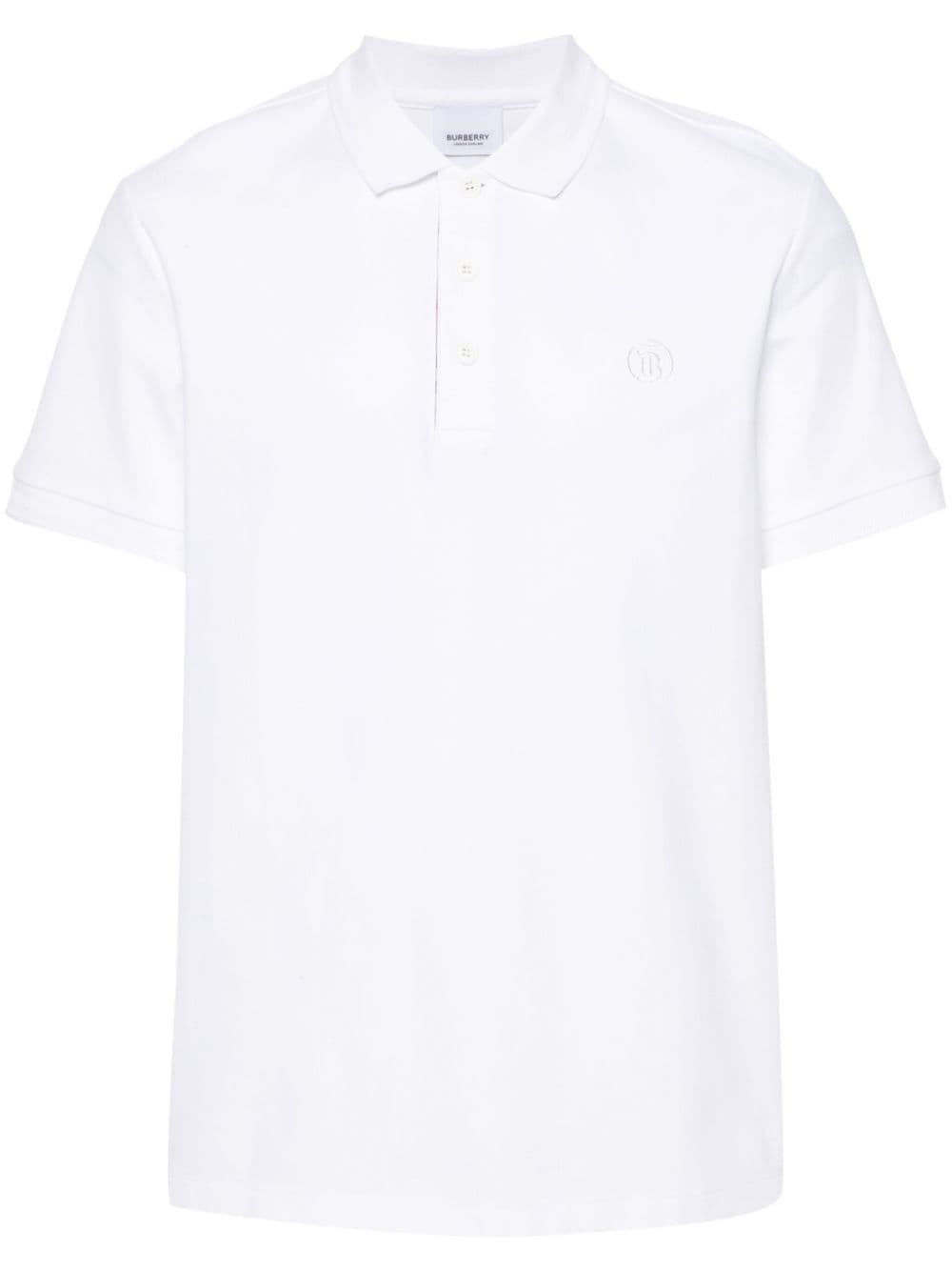 Burberry Cotton Pique Polo Shirt