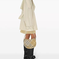 Burberry Short Silk Trench Coat