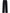 Off White Straight Leg Trousers - Black