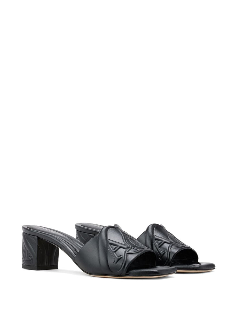 Alexander McQueen Seal Logo Sandals