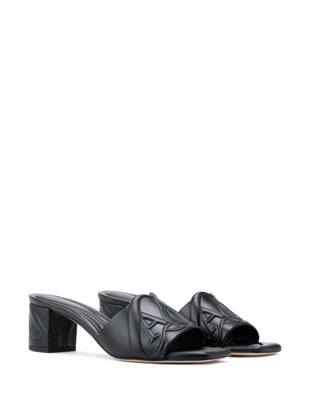 Alexander McQueen Seal Logo Sandals