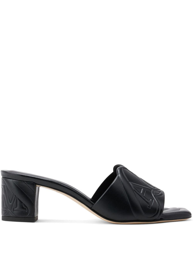 Alexander McQueen Seal Logo Sandals