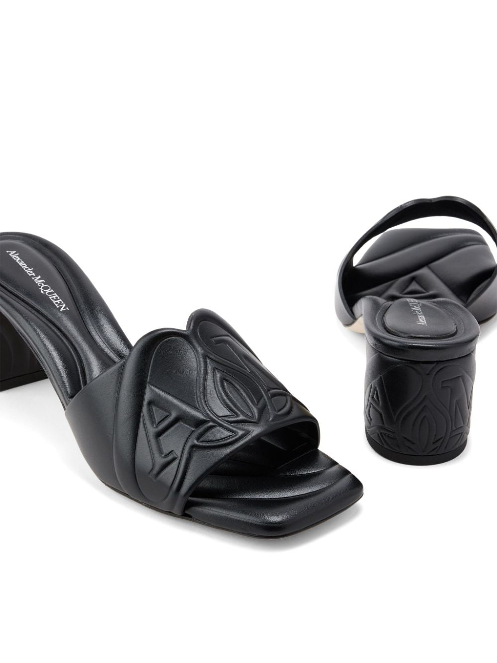 Alexander McQueen Seal Logo Sandals