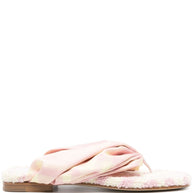 Burberry Check Thong Sandals