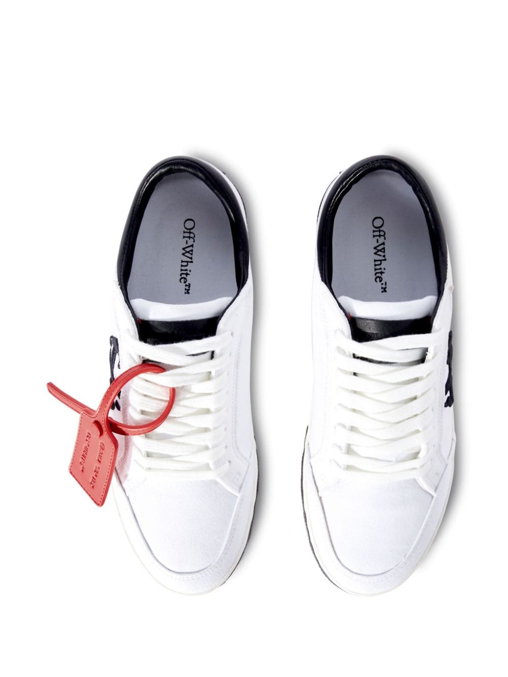 Off White New Low Vulcanized Sneakers White