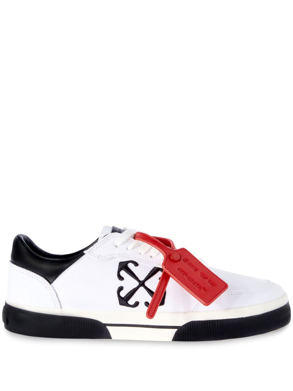 Off White New Low Vulcanized Sneakers White