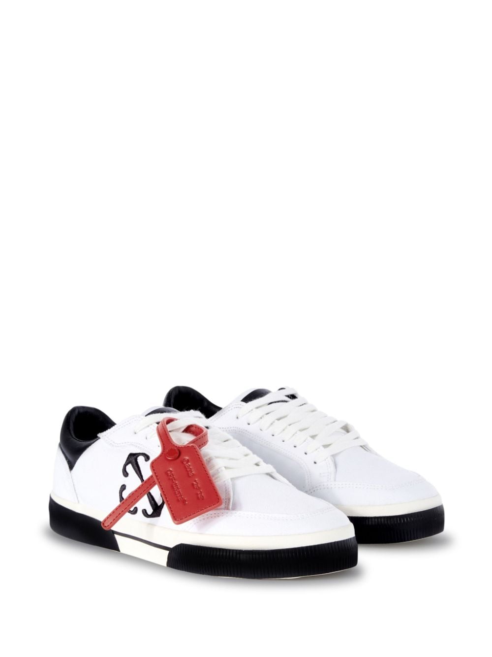 Off White New Low Vulcanized Sneakers White