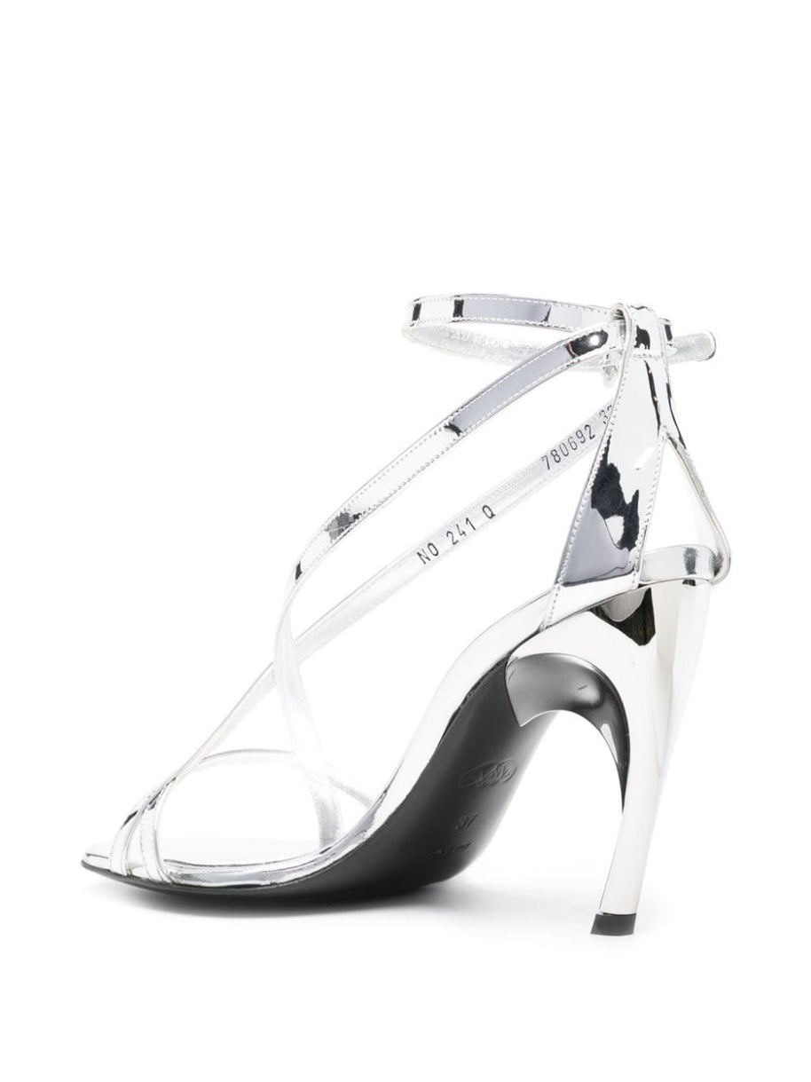 Alexander McQueen Sandals - Silver