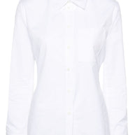 JACQUEMUS Open Back Shirt - White
