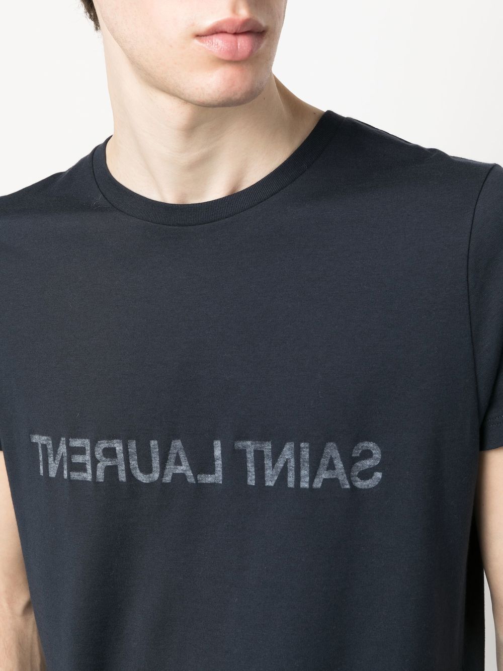 Saint Laurent Reverse Logo T-Shirt
