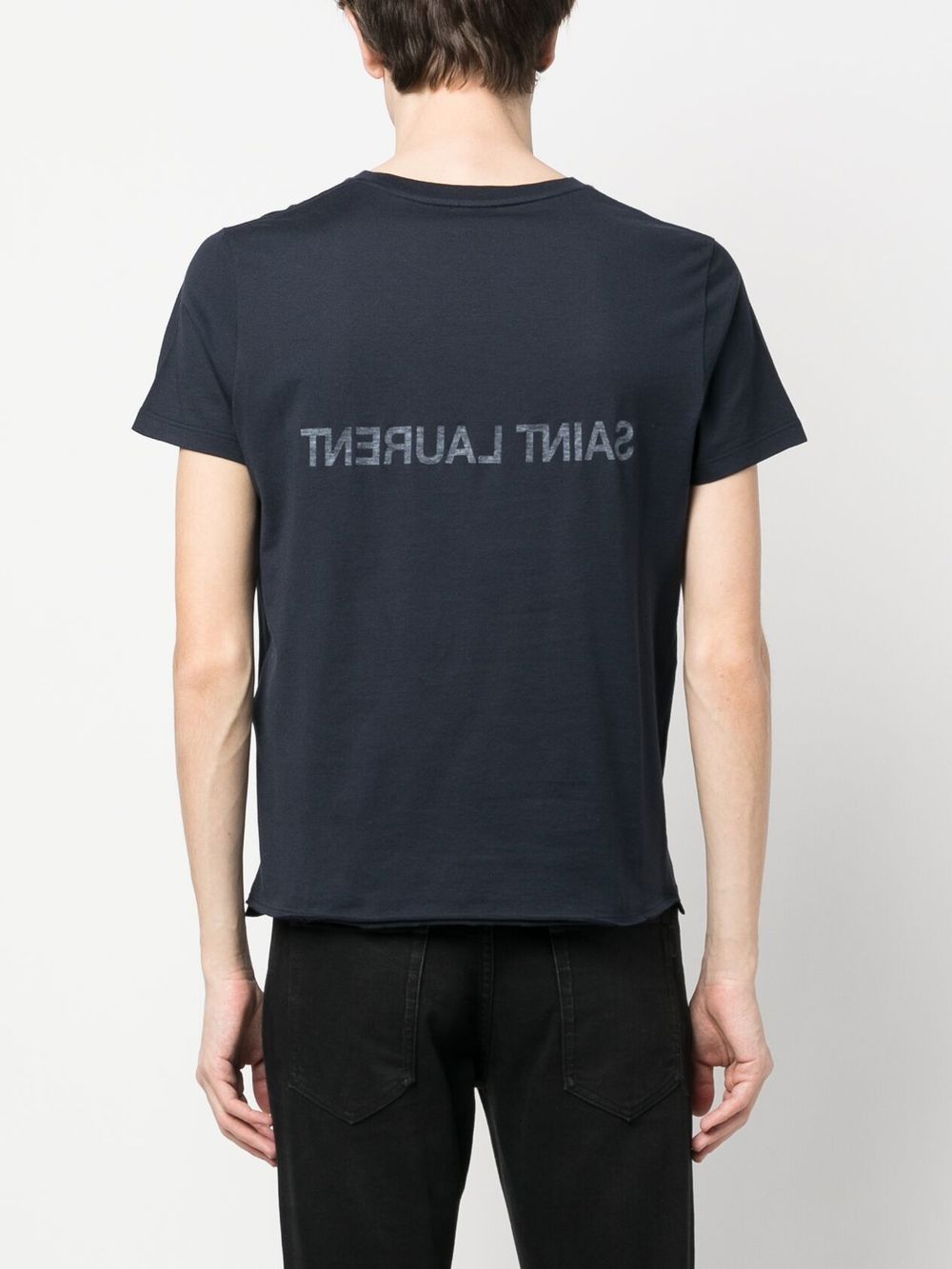 Saint Laurent Reverse Logo T-Shirt