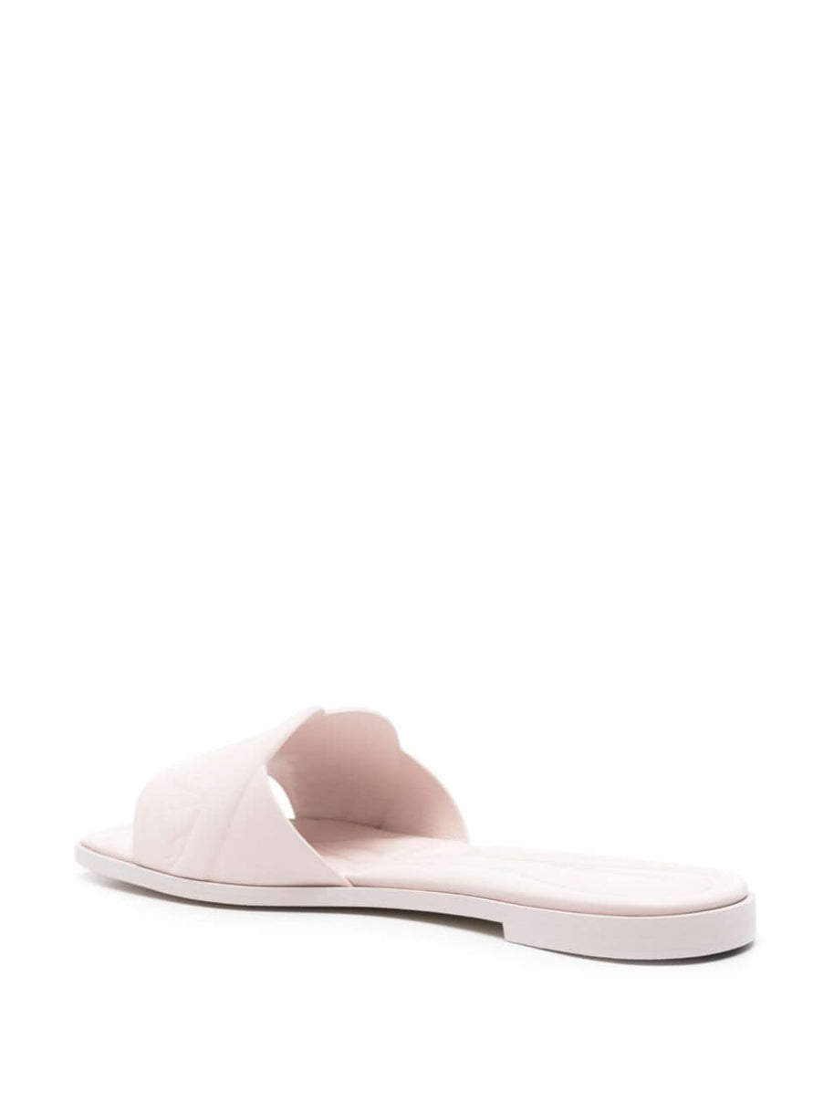Alexander McQueen Slide Sandals - Beige