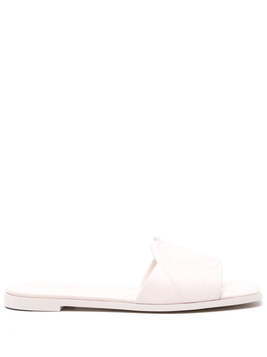 Alexander McQueen Slide Sandals - Beige
