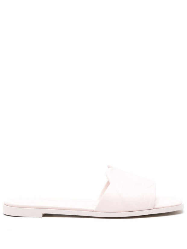 Alexander McQueen Slide Sandals - Beige