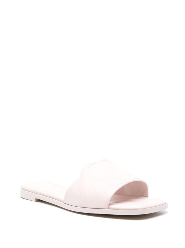 Alexander McQueen Slide Sandals - Beige