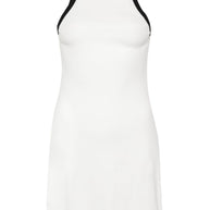 Courreges Cotton Jersey Halterneck Mini Dress