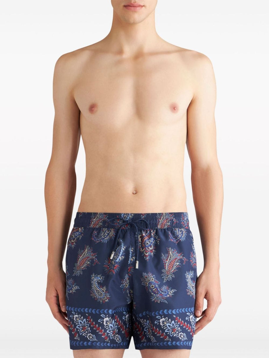 Etro Swim Shorts in Blue